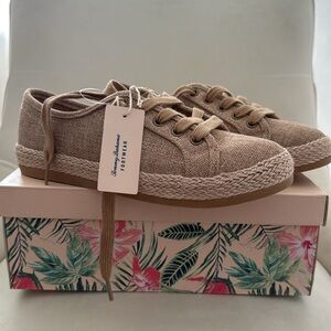 Tommy Bahama Galana Tan Sneakers